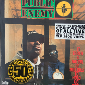 Public Enemy remastered from analog tape / 2 LP 180G Vinyl